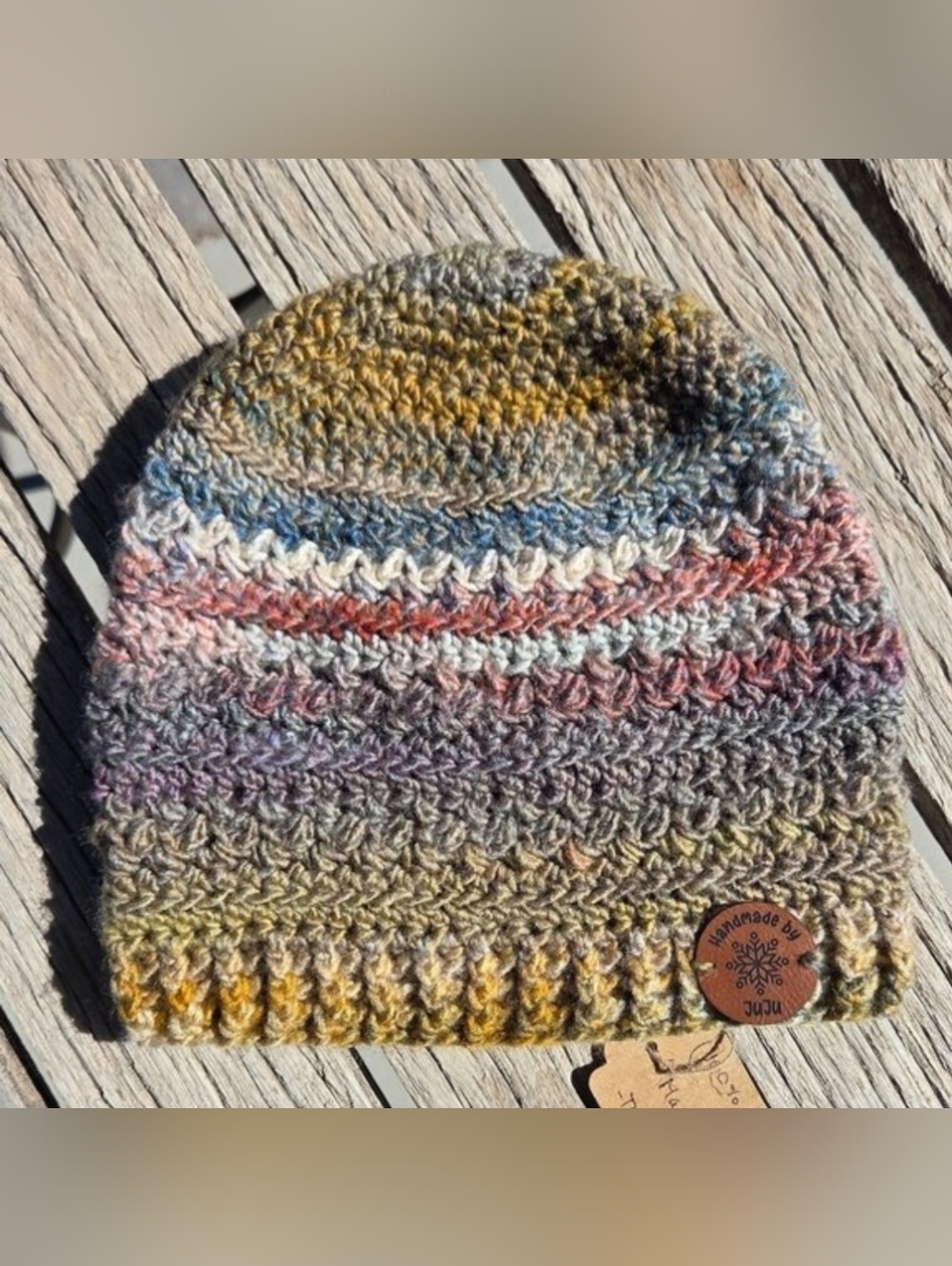 Artisan Handmade Crochet "Spice Market" Beanie Hat